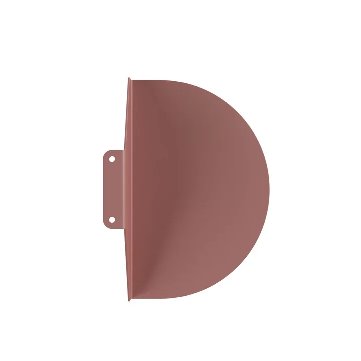 Bedside table for bed from Moebe in dusty rose