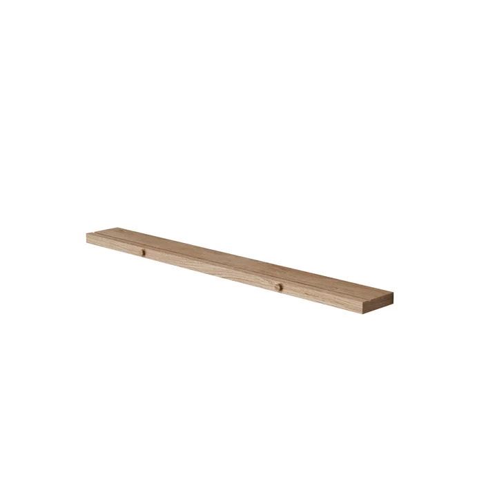 Gallery Shelf (70 cm) from Moebe in natural oak