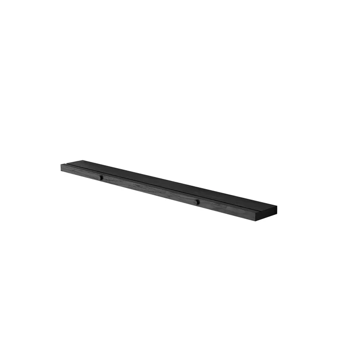 Gallery Shelf (70 cm) from Moebe in black oak