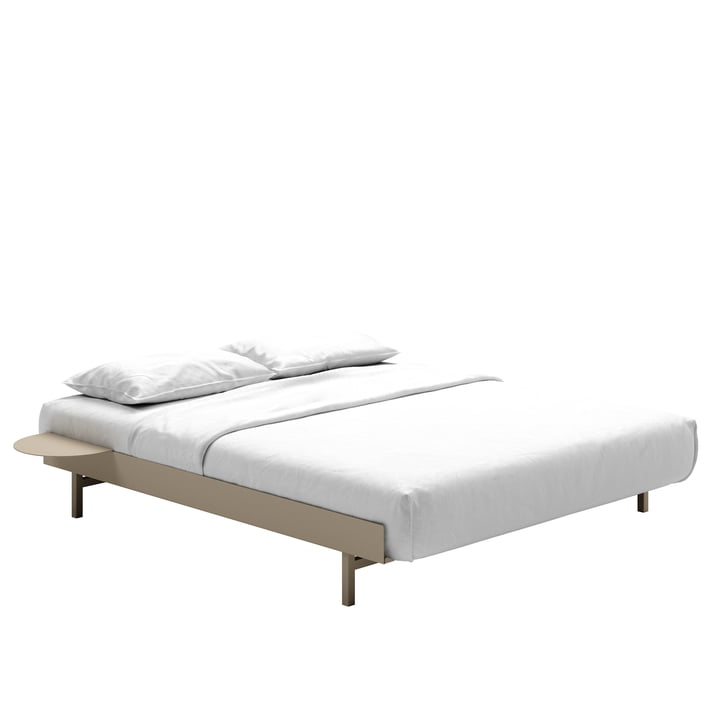 Bed from Moebe (90 - 180 cm) in sand