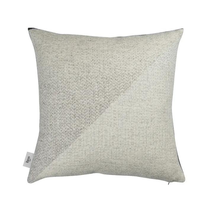 Portør Cushion 50 x 50 cm from Røros Tweed in nature