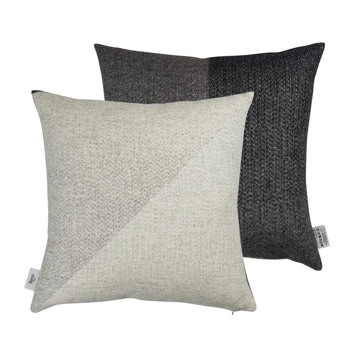 Portør Cushion 50 x 50 cm from Røros Tweed in nature