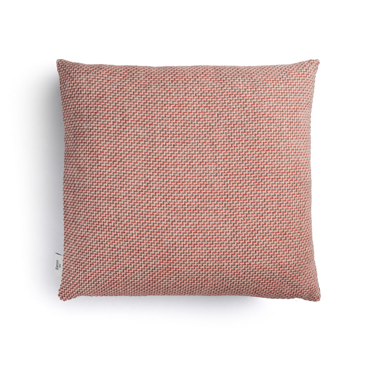 Una Cushion 50 x 50 cm by Røros Tweed in light red