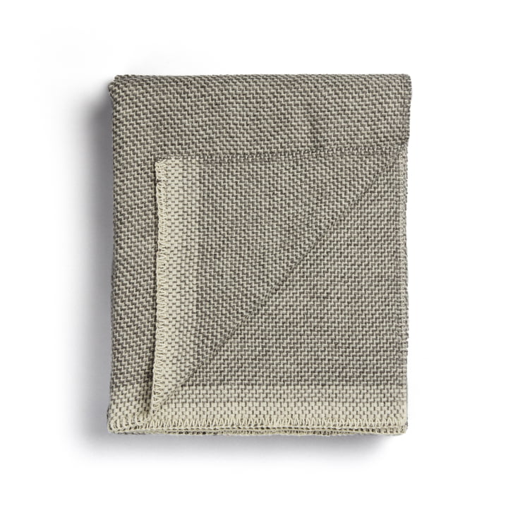Una Wool blanket 200 x 150 cm from Røros Tweed in gray