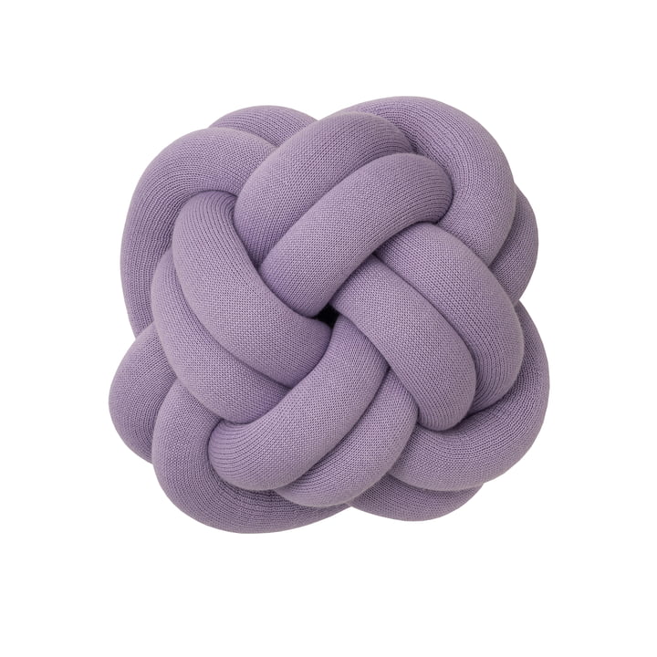 Knot Cushion by Design House Stockholm in lilac