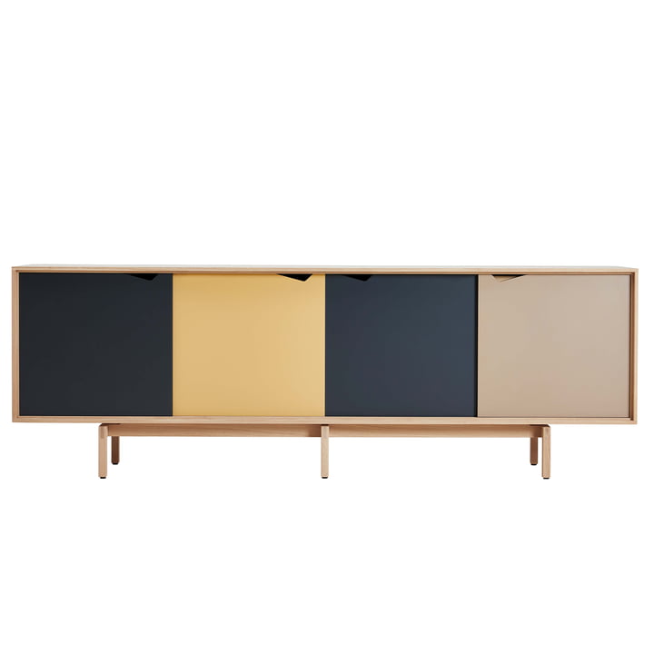 S1 Sideboard from Andersen Furniture in oak soaped / doors earth