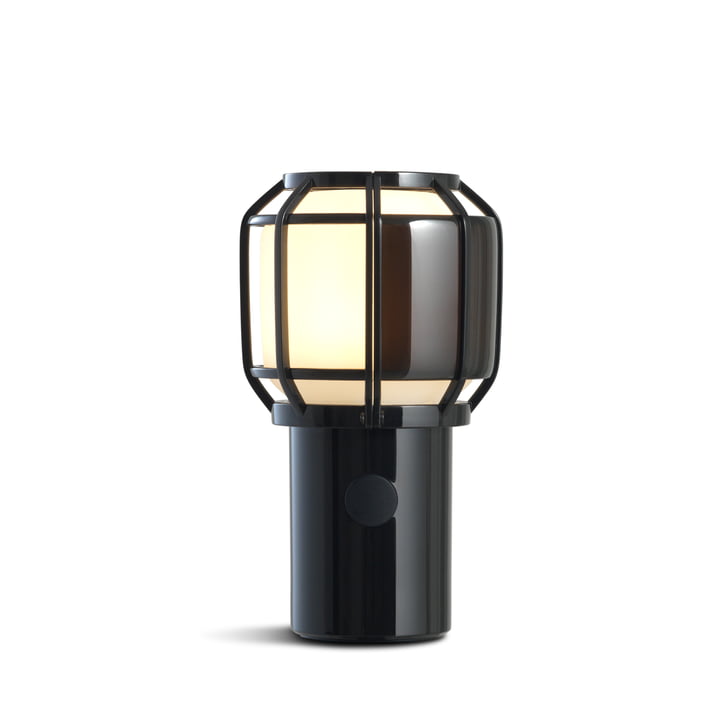 Chispa Outdoor Battery LED table lamp, Ø 10 cm by marset in black