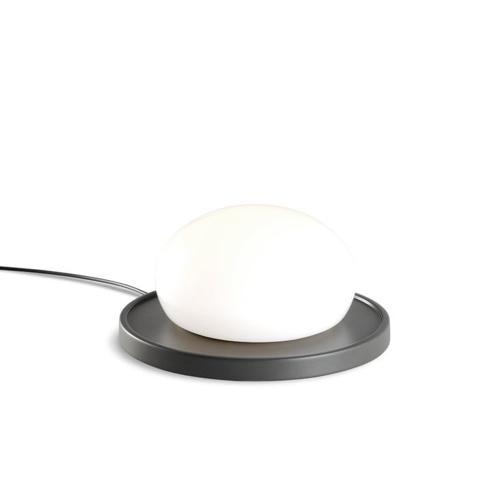 Bolita LED table lamp, h 9 x Ø 18 cm by marset in gray