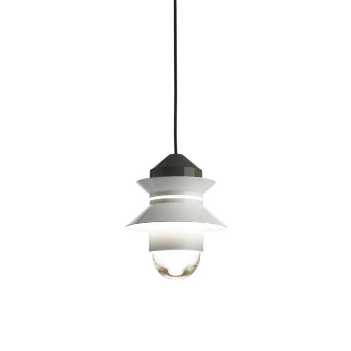 Santorini Pendant lamp Outdoor, Ø 21 cm by marset in white