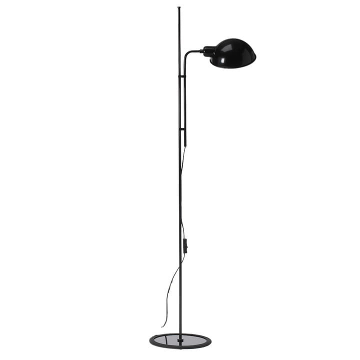 Funiculí Floor lamp, H 135 cm by marset in black