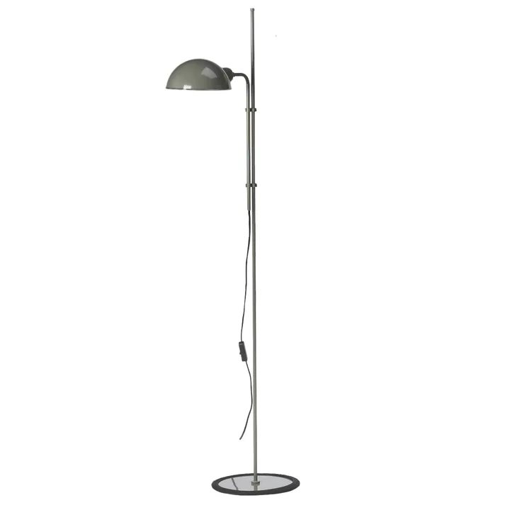 Funiculí Floor lamp, H 135 cm from marset in gray