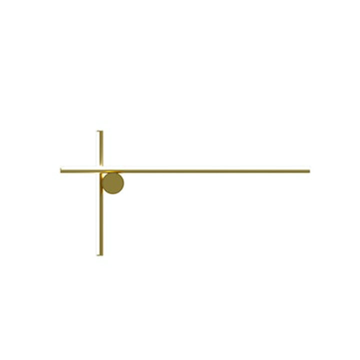 Coordinates Wall LED Wall lamp 2 from Flos in champagne
