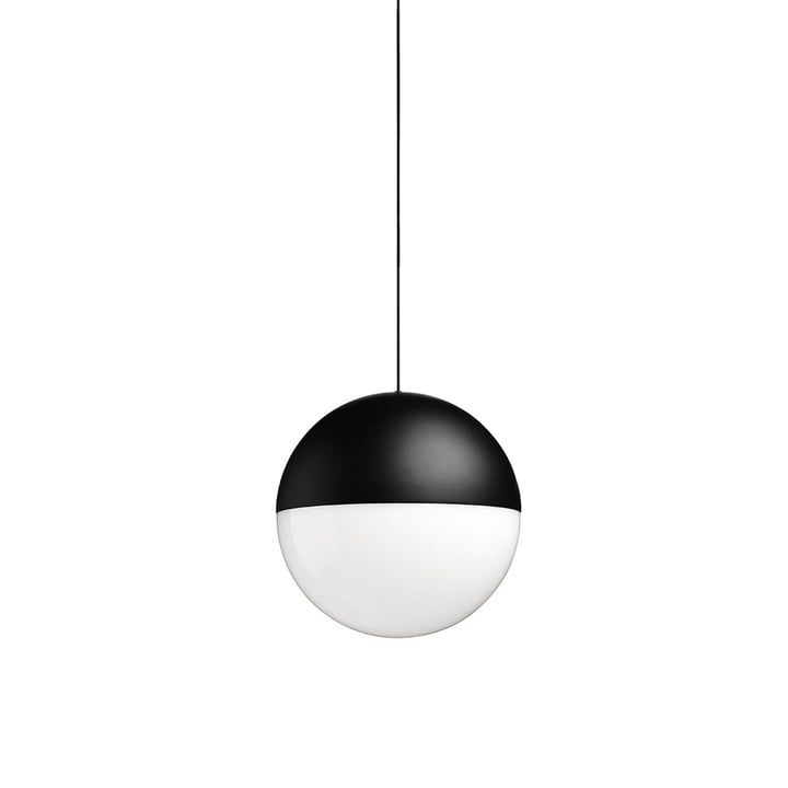 String Light Pendant lamp ball head from Flos in black