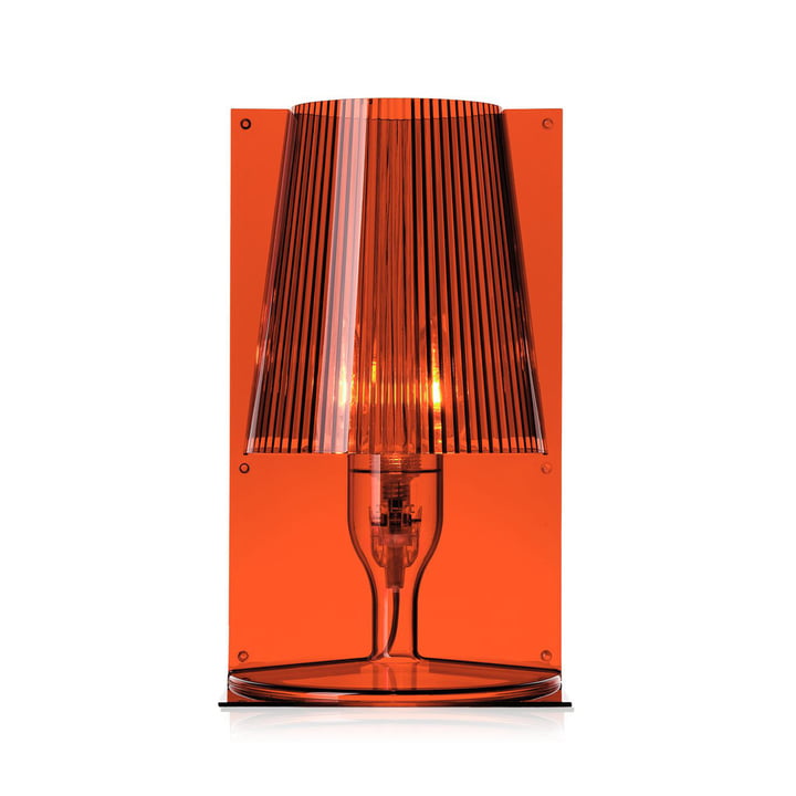 Take table lamp, amber by Kartell