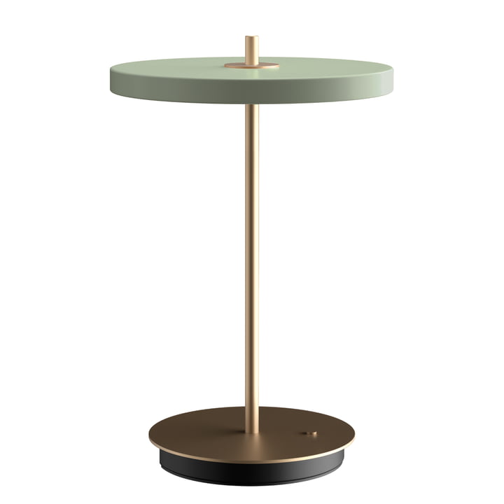 Asteria Move LED Table lamp H 30,6 cm from Umage in olive