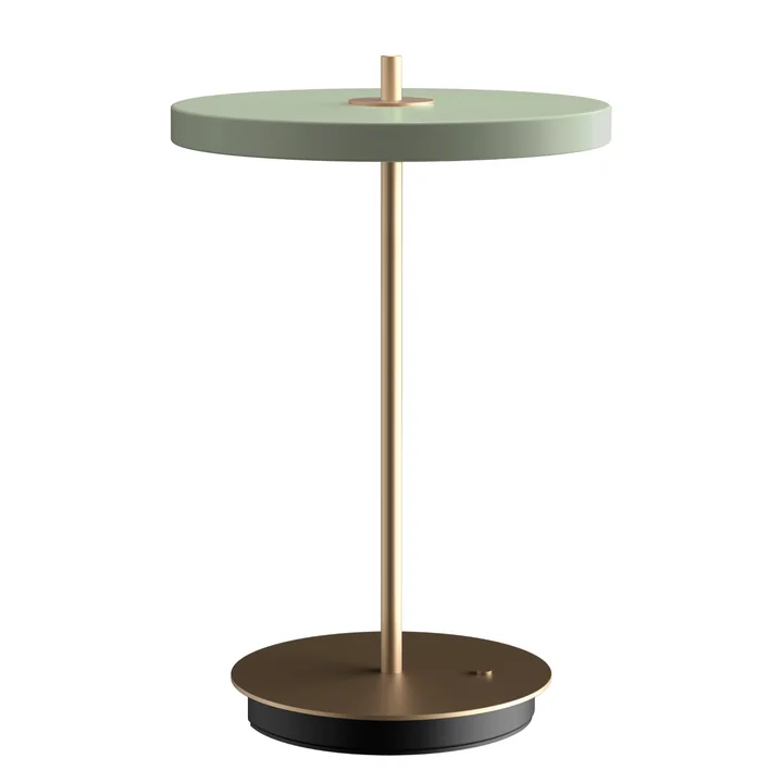 Asteria Move LED Table lamp H 30.6 cm from Umage in olive