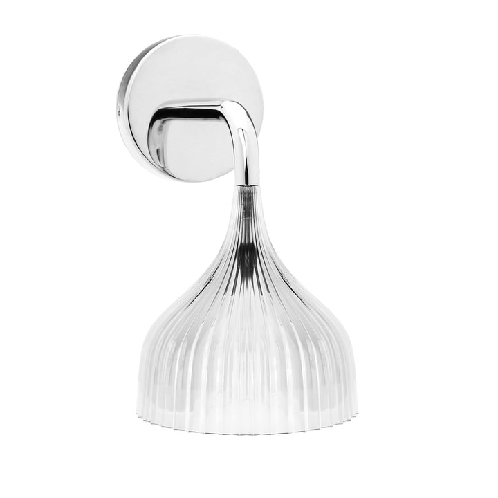 É Wall lamp, crystal clear from Kartell