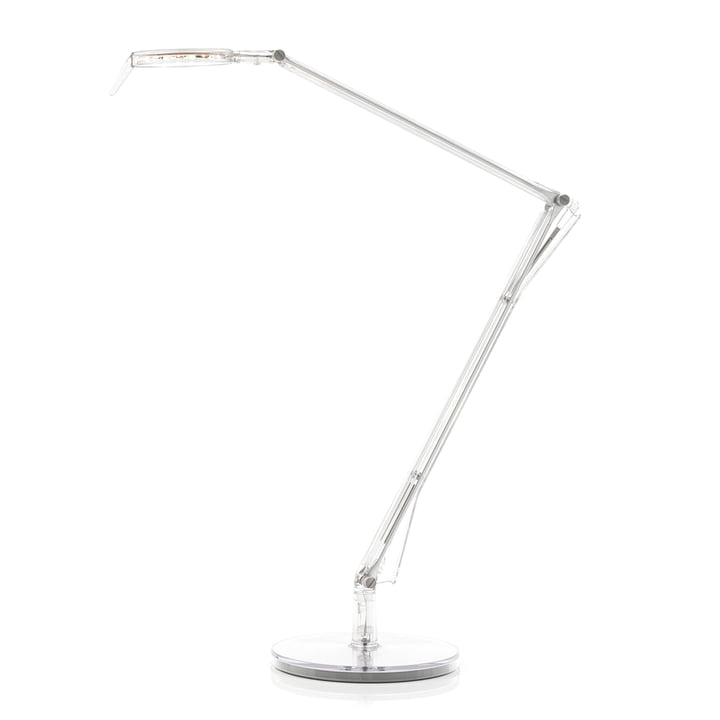 Aledin LED desk lamp Tec with dimmer by Kartell in transparent