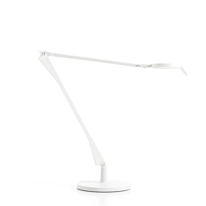 Aledin LED desk lamp Tec with dimmer by Kartell in white