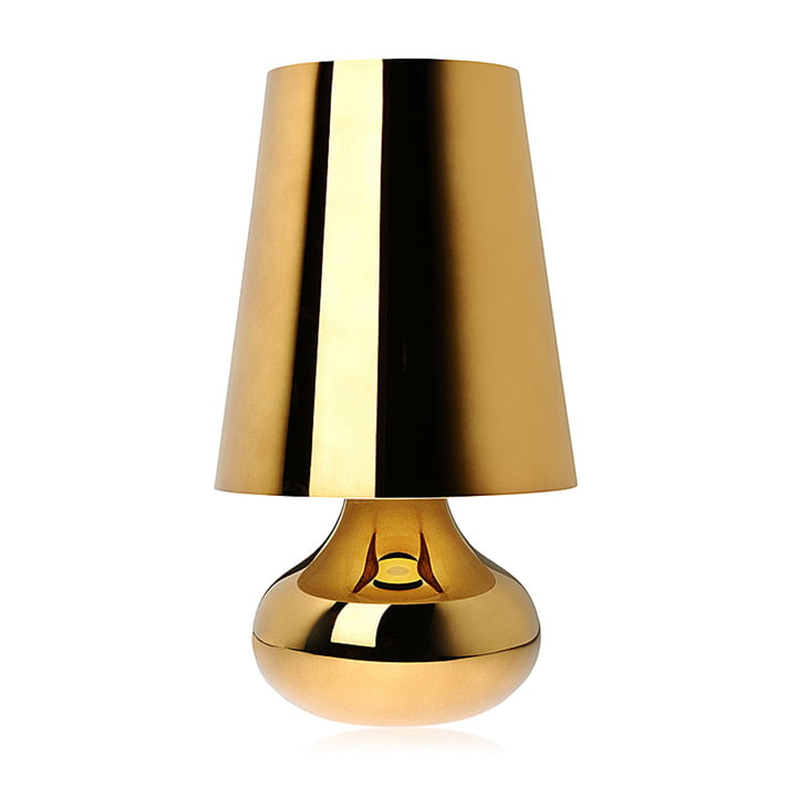 Cindy Table lamp, dark gold from Kartell