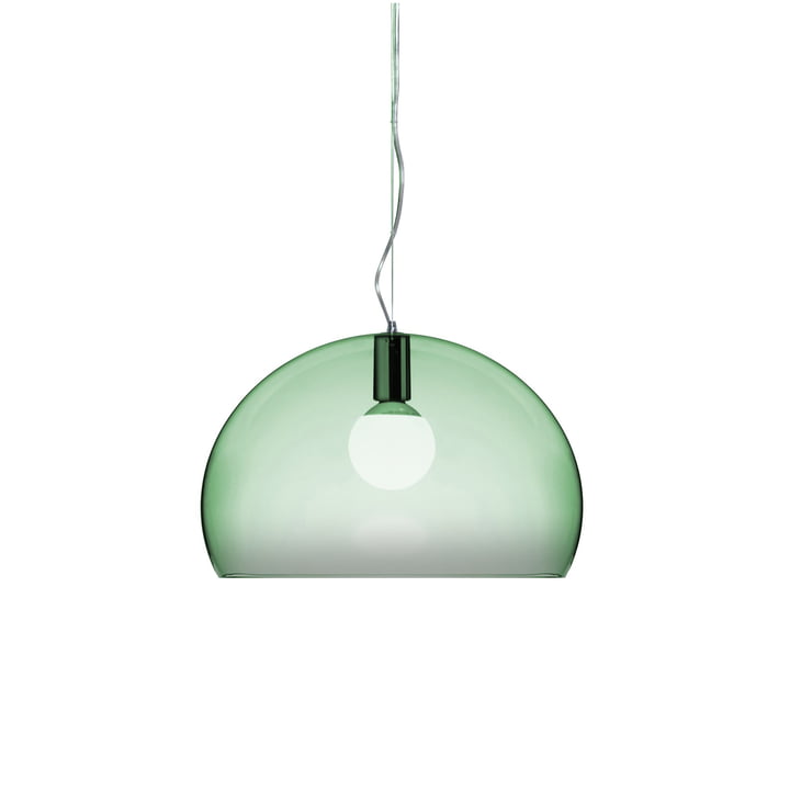 Small FL/Y pendant lamp by Kartell in sage