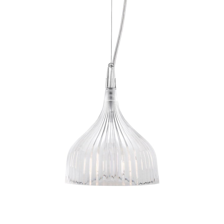 É Pendant lamp, crystal clear from Kartell