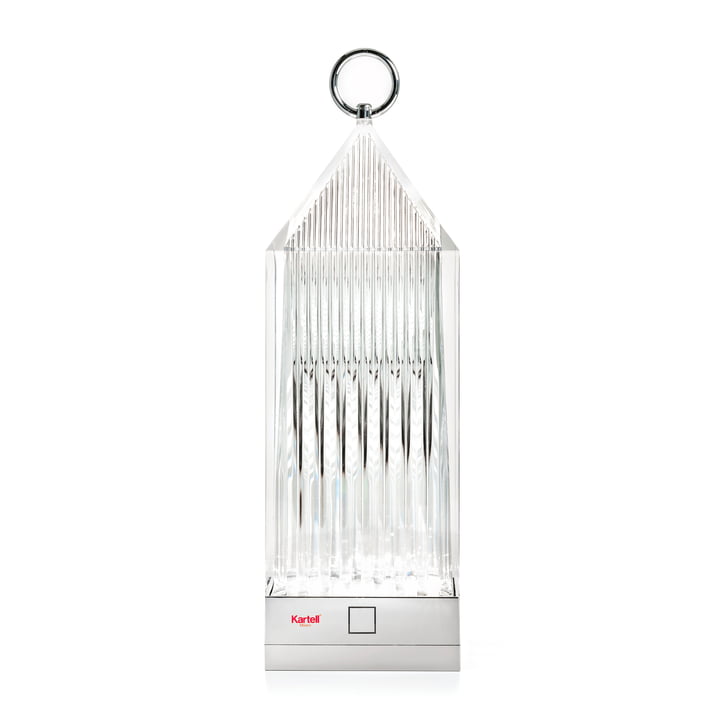 The Kartell - Lantern LED Lamp, Clear Glass
