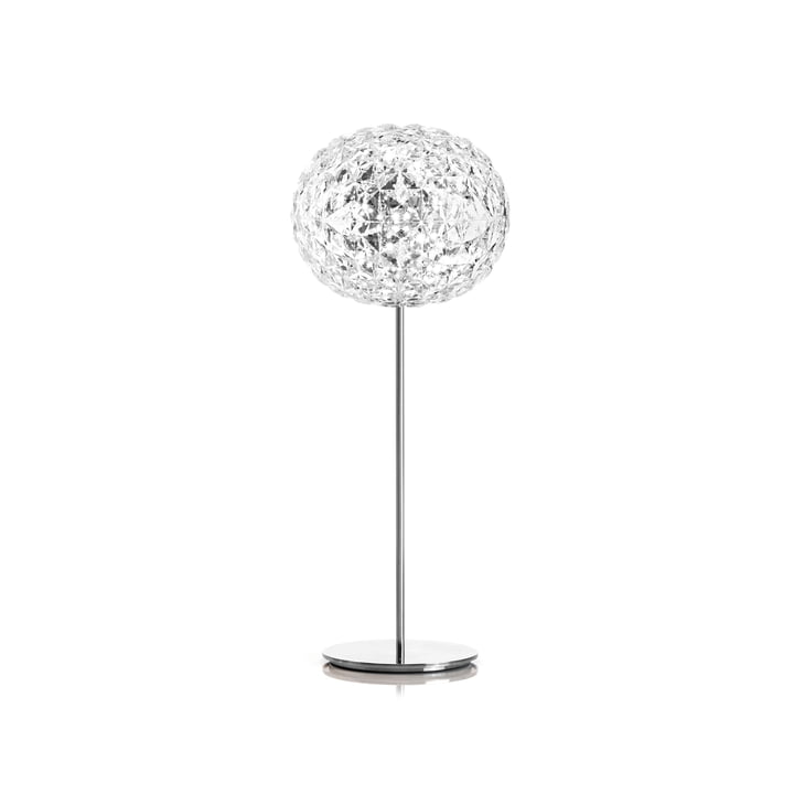 Kartell - Planet LED Standard Lamp with Dimmer, H 130 cm / clear glass
