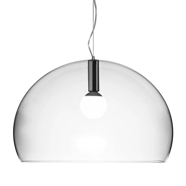 Big FL/Y pendant luminaire, clear transparent by Kartell