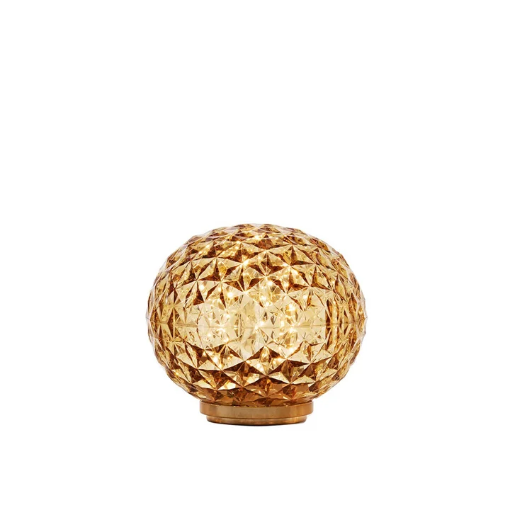 Mini Planet LED Battery lamp from Kartell in yellow