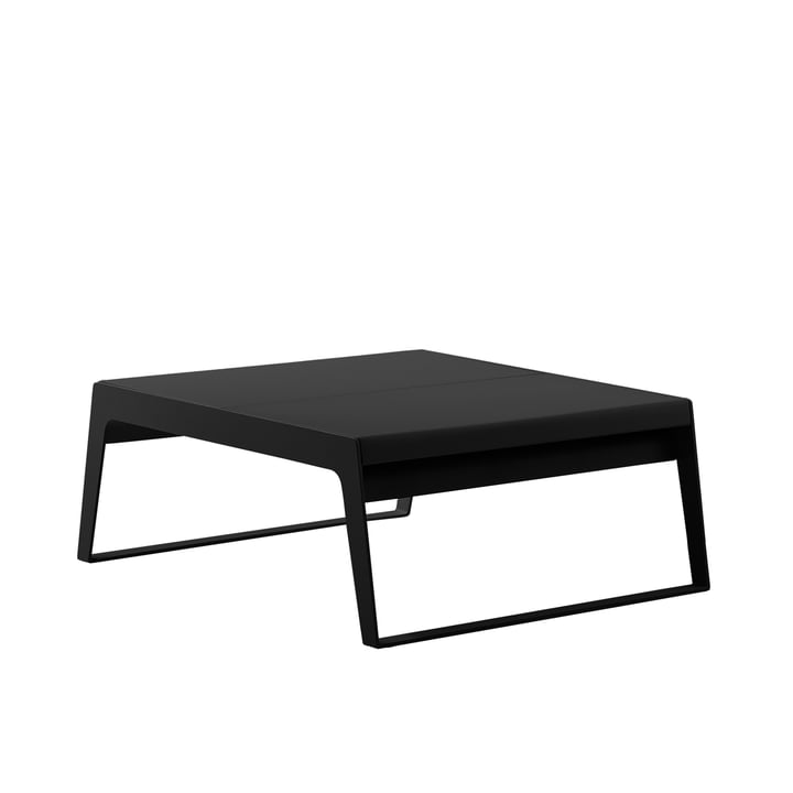 Chill-out Outdoor Coffee table from Cane-line in color lava grey