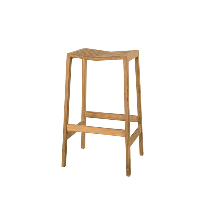 Flip Outdoor Bar stool from Cane-line in teak finish