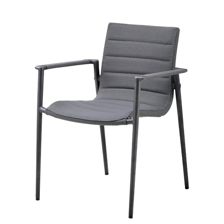 Core Outdoor armchair from Cane-line in color gray