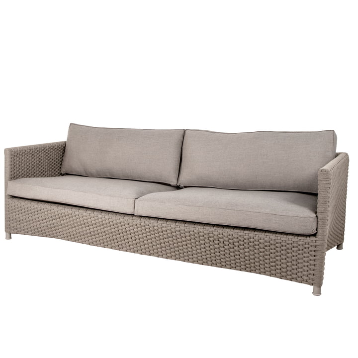 Diamond Outdoor Sofa from Cane-line in the color taupe