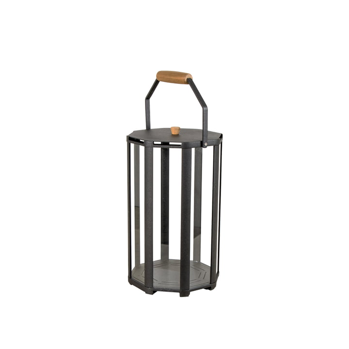Lightlux Lantern from Cane-line in the color lava grey in the version small