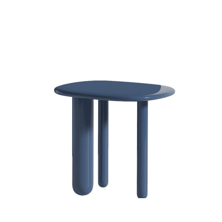 Tottori Side table from Driade in color blue