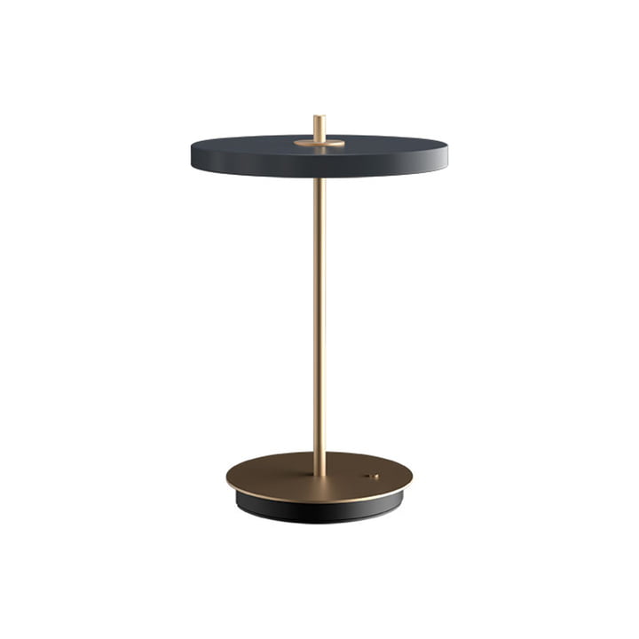 The Asteria Move LED table lamp from Umage , H 30.6 cm, anthracite