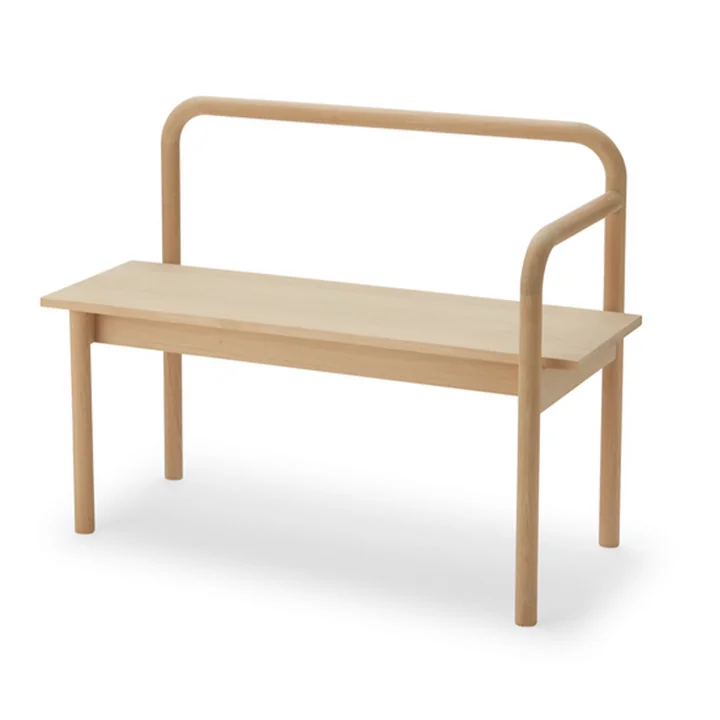 Maissi Wooden bench from Skagerak in oak white soaped