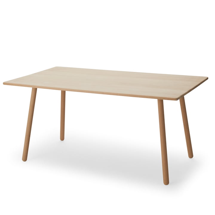 Georg Dining table from Skagerak in white soaped oak