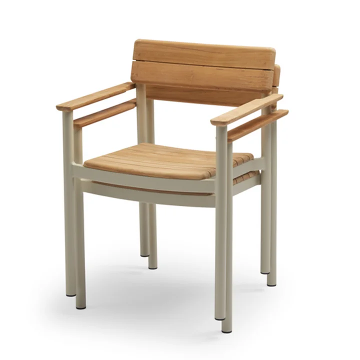 Pelago armchair from Skagerak in ivory