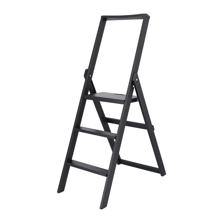 Ego Stepladder, 3 steps from Jan Kurtz in black