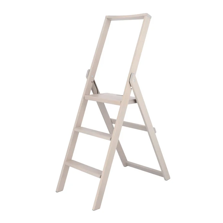 Ego Stepladder, 3 steps from Jan Kurtz in light grey
