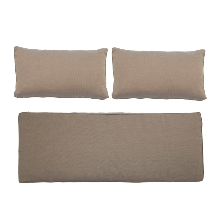 Cushion cover for Mundo sofa from Bloomingville in brown