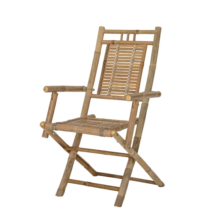 Sole Outdoor Folding chair from Bloomingville in natural bamboo
