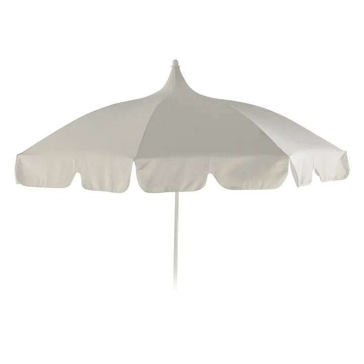 Pagoda Parasol, Ø 200 cm from Jan Kurtz in white / white