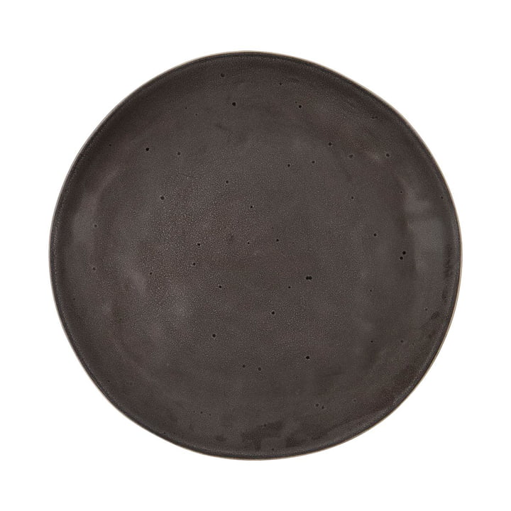 Rustic Plate from House Doctor in the colour dark grey