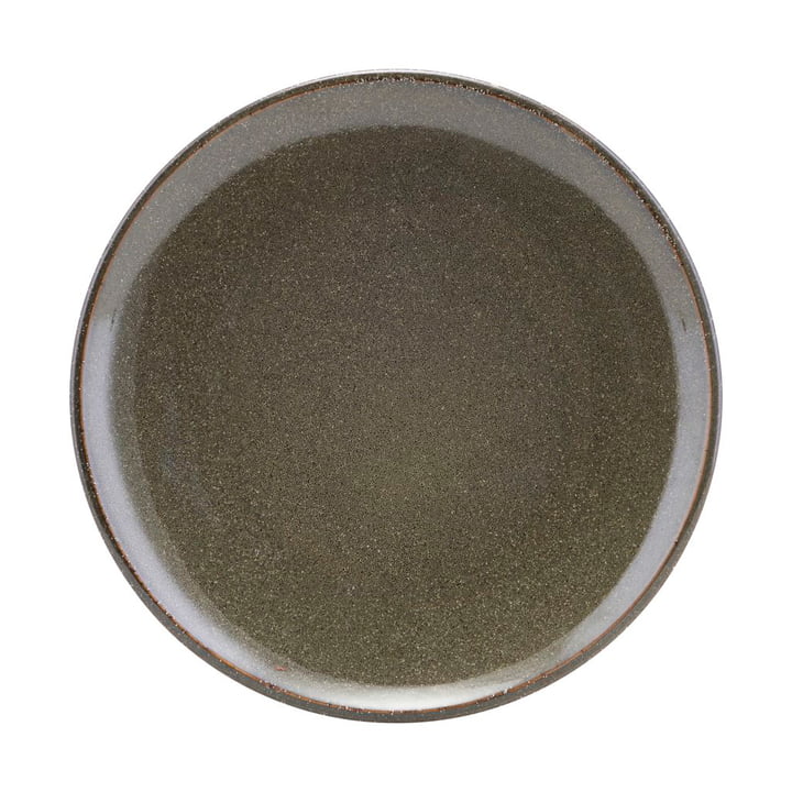 Lake Earthenware plate from House Doctor in color green