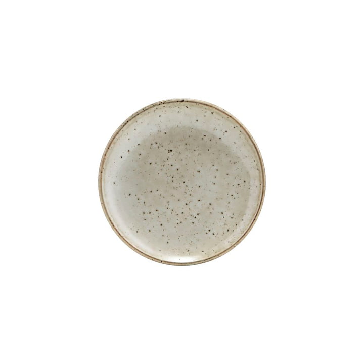 Lake Stoneware plate from House Doctor in color grey