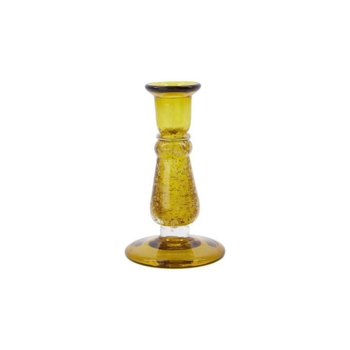 Glee candleholder from House Doctor in color amber