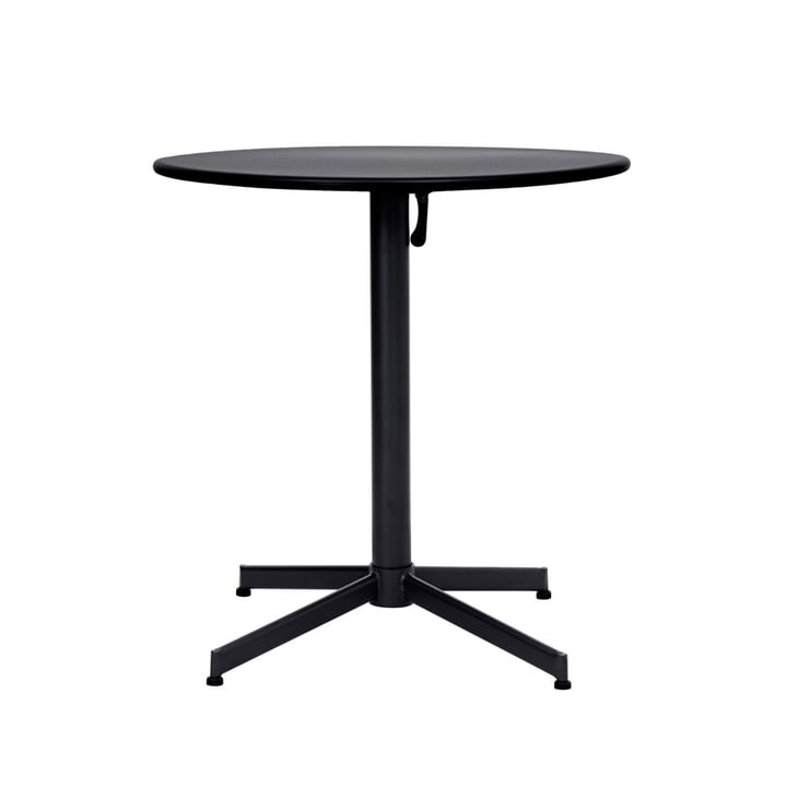 House Doctor - Helo Bistro table Outdoor, Ø 70, black